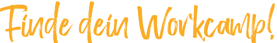 Finde dein Workcamp! 
