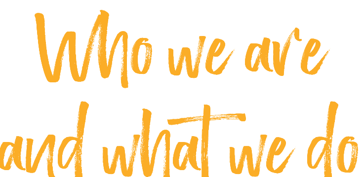 Who we are and what we do 