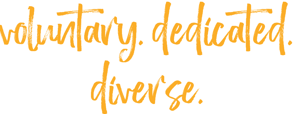 voluntary. dedicated. diverse. 